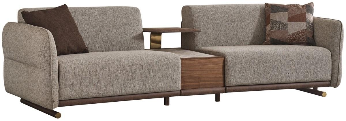 Диван Pereflex Keops Серый/Коричневый