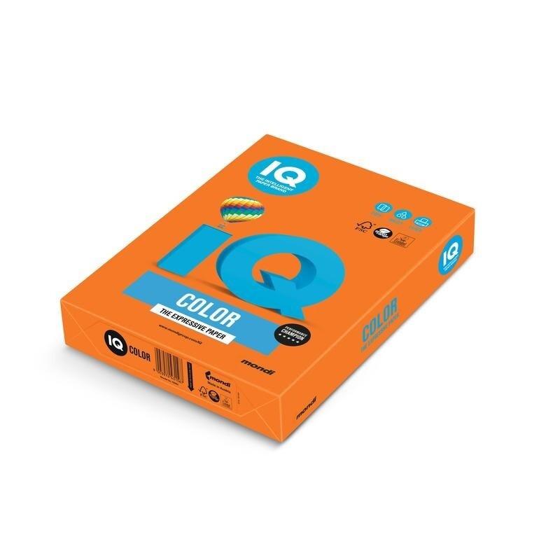 Цветная бумага для принтера IQ-Color A4 Orange, 80 г/м2, OR4380