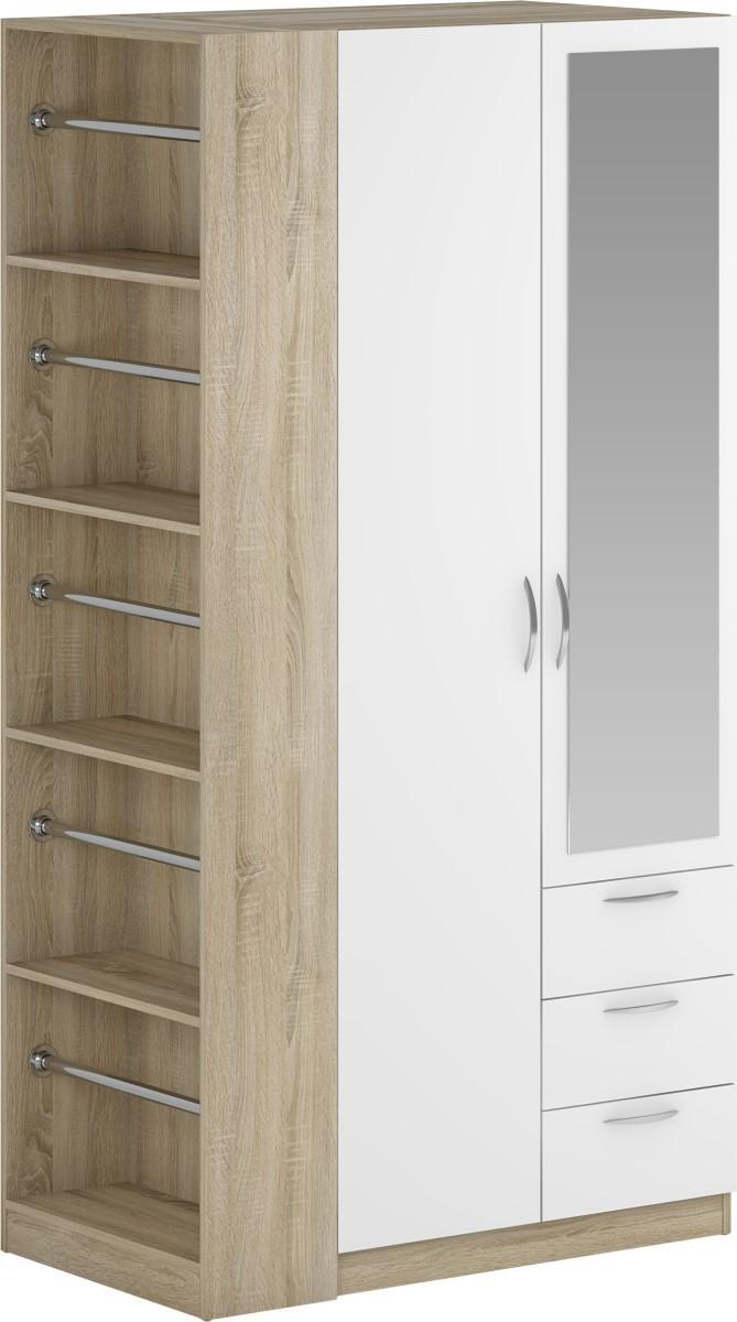 Antreu Yasen Smart-Dulap Stejar Sonoma / Alb