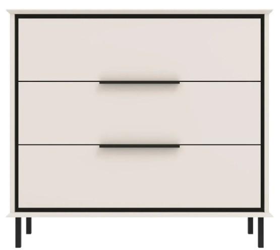 Комод Yasen Хилс KOM3S Кашемир / Черный