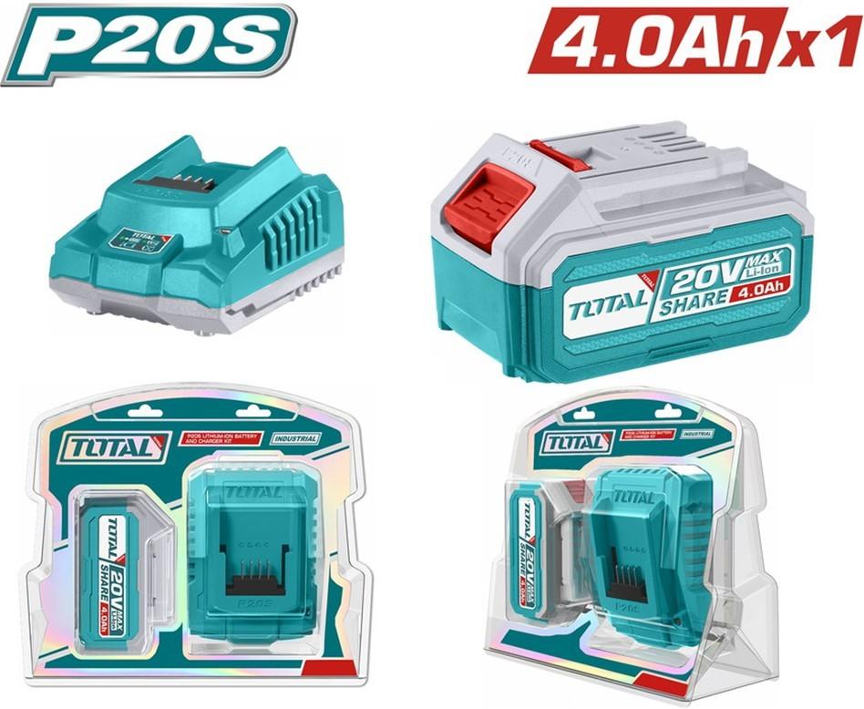 Incarcator pentru scule electrice Total TFBCPK1214