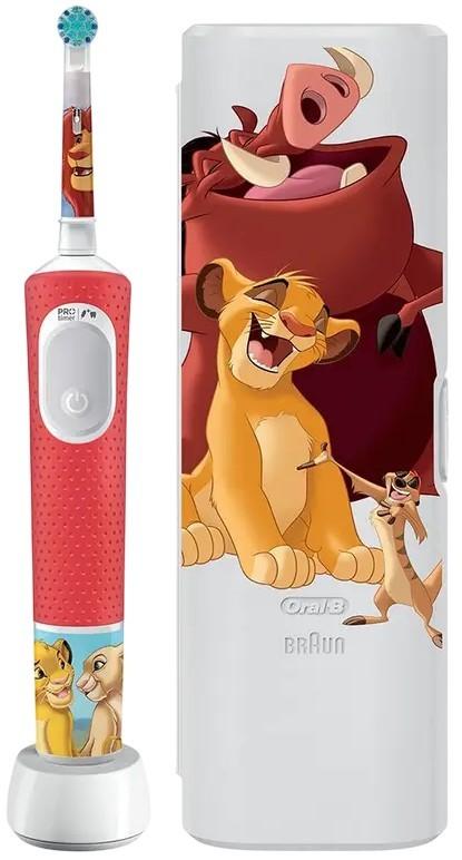 Электрическая зубная щетка BRAUN Kids D103.413.2KX Lion King