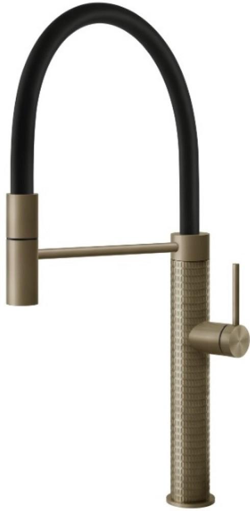 Кран для кухни Gessi Warn Bronze Brushed PVD 60012#726