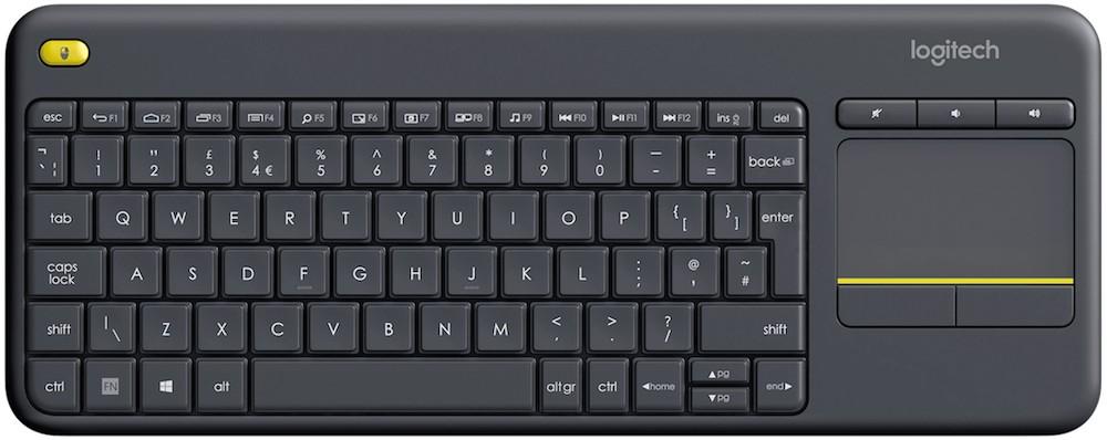 Клавиатурa Logitech K400 Plus Black (LO-920-007145)