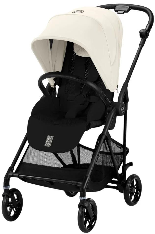 Carucior de plimbare Cybex Melio Carbon B Canvas White