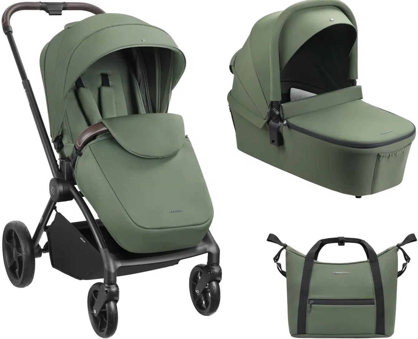 Carucior 2 in 1 Kikka Boo Kara Army Green