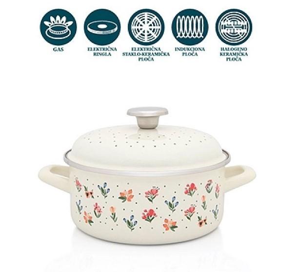 Кастрюля Metalac Fiorella 2.75 л