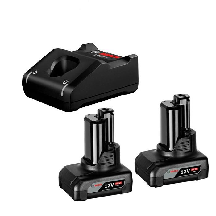 Зарядное устройство для электроинструментов Bosch GAL 12V-40+2*GBA 6.0Ah