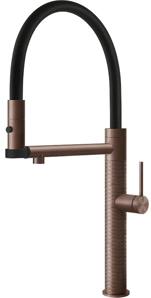 Robinet bucatarie Gessi Copper Brushed PVD 60212#708