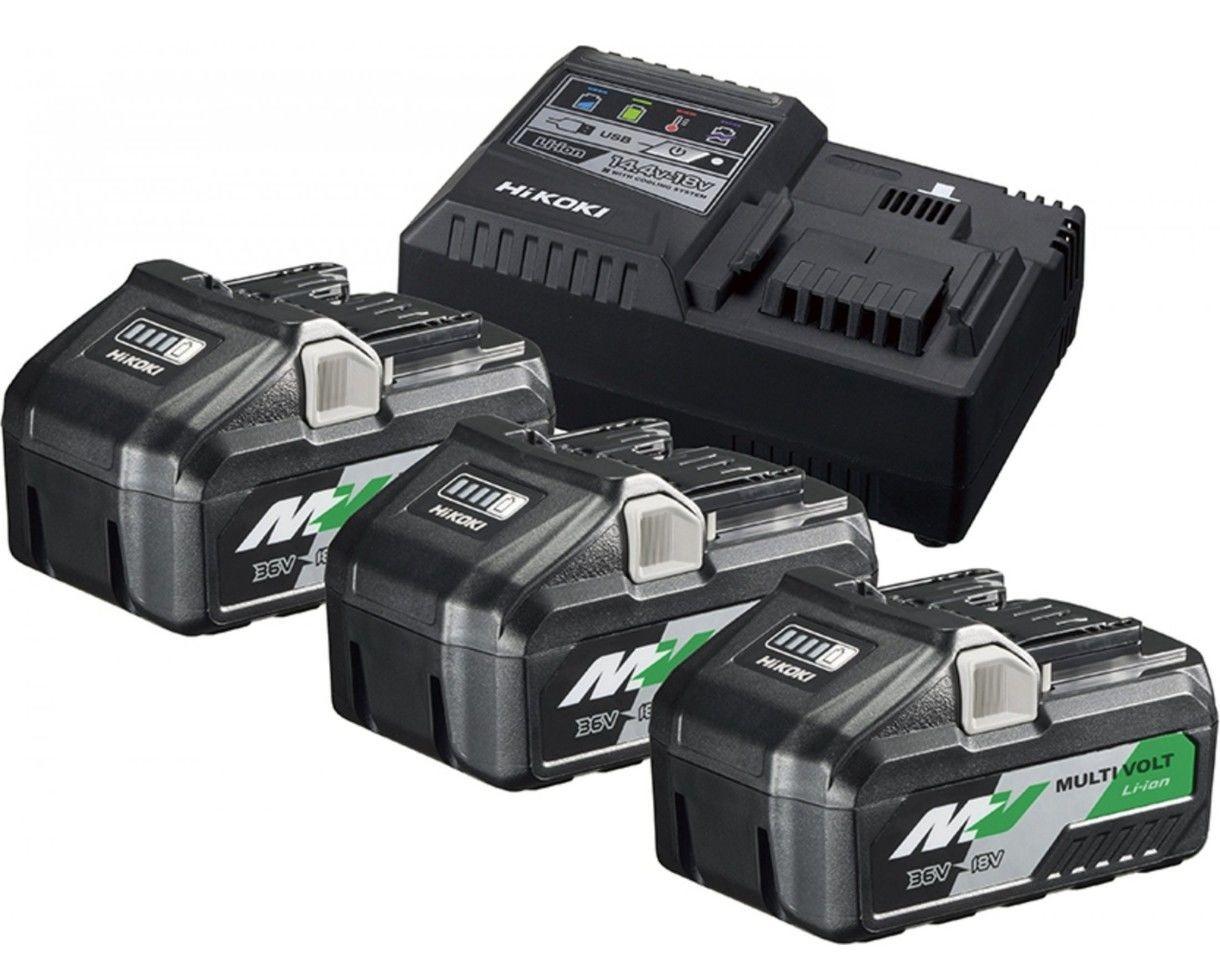 Incarcator pentru scule electrice Hitachi-HiKOKI Set Acumulator + Incarcator UC18YSL3WB3