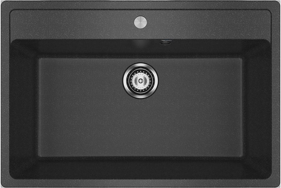 Кухонная мойка ULGRAN U-600-308 Black