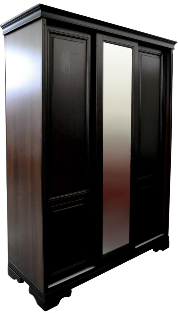 Dulap-cupe Viitorul Serenada 3 Usi Glisante Stejar Închis