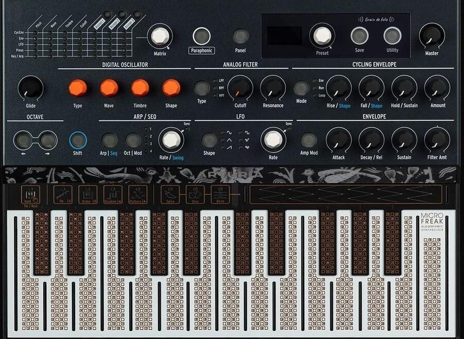 Синтезатор Arturia MicroFreak