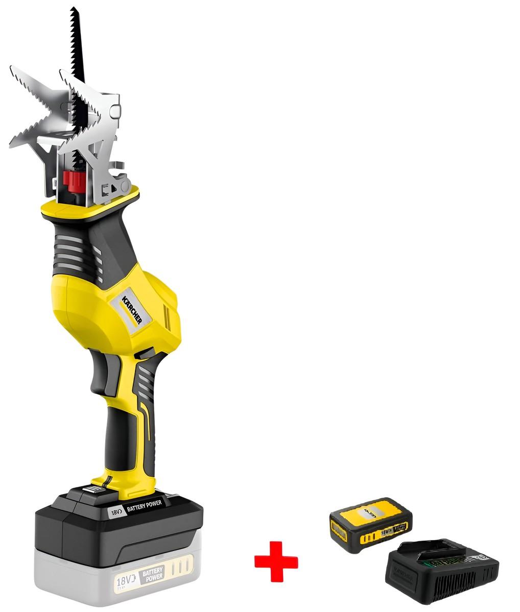 Сабельная пила KARCHER PGS 4-18 Battery  + Kit