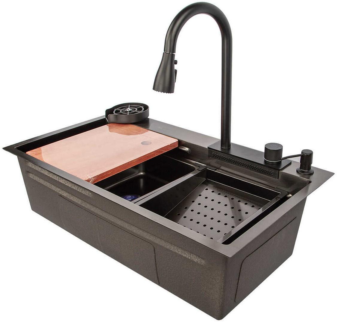 Кухонная мойка Art Flame SHARLOTA HR 7845 Black