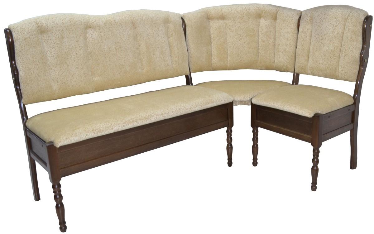 Coltar bucatarie Viitorul Banchet Mic Stejar Inchis / Bej-Auriu