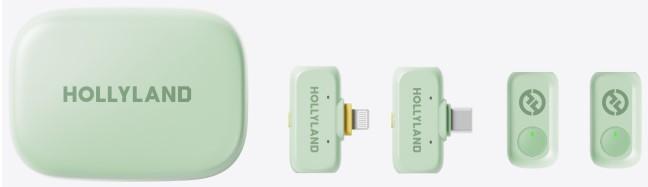 Микрофон Hollyland LARK A1 Combo Mint Green