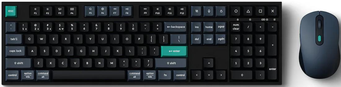 Набор Клавиатура + Мышь Keychron B36 Keyboard and BM25 Mouse Wireless Combo (KCBD2)