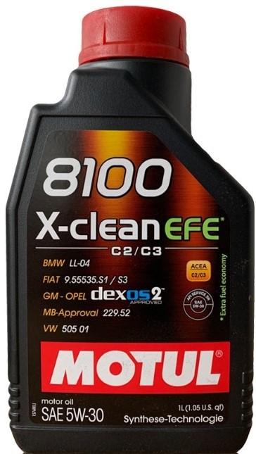 Ulei motor Motul 8100 X-Clean EFE 5W-30 1L