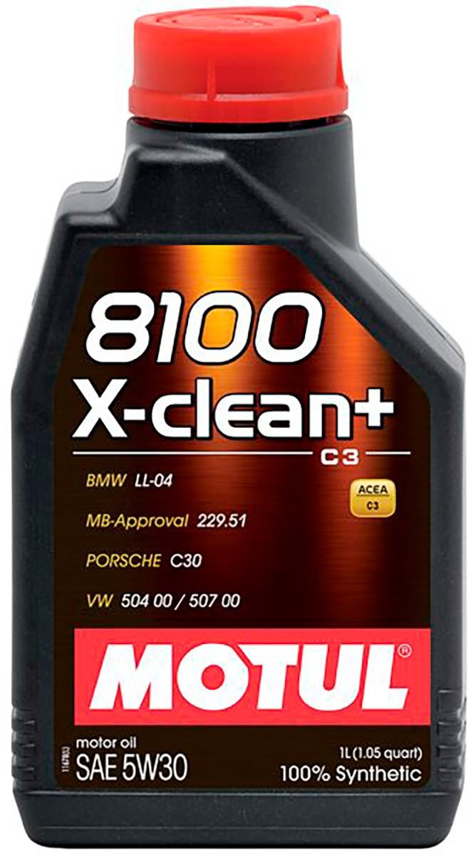 Ulei motor Motul 8100 X-Clean+ 5W-30 1L