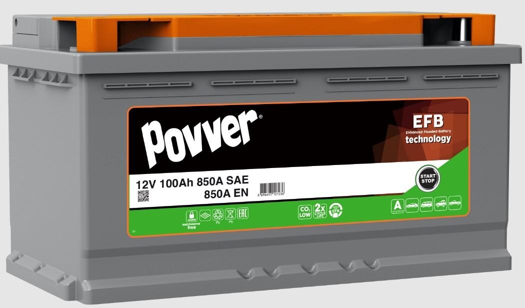 Аккумулятор Mutlu S2 100Ah EFB 353x175x190