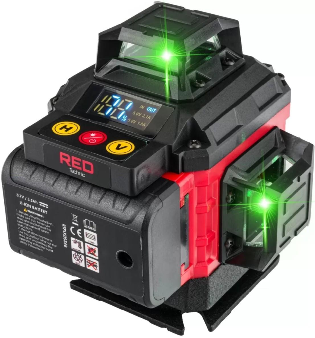 Nivel laser Red Technic RTPLK0036