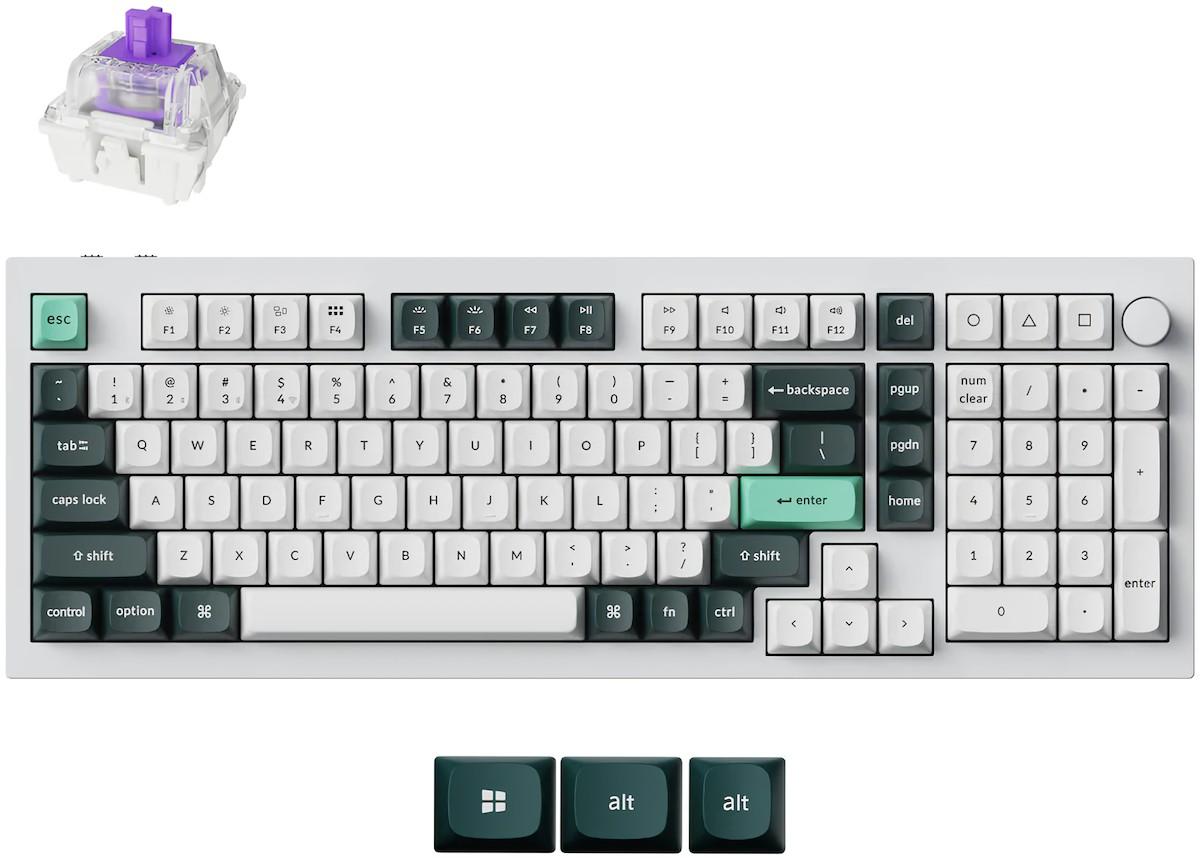Tastatura gaming Keychron Q5 HE QMK Wireless (Q5H-P1)