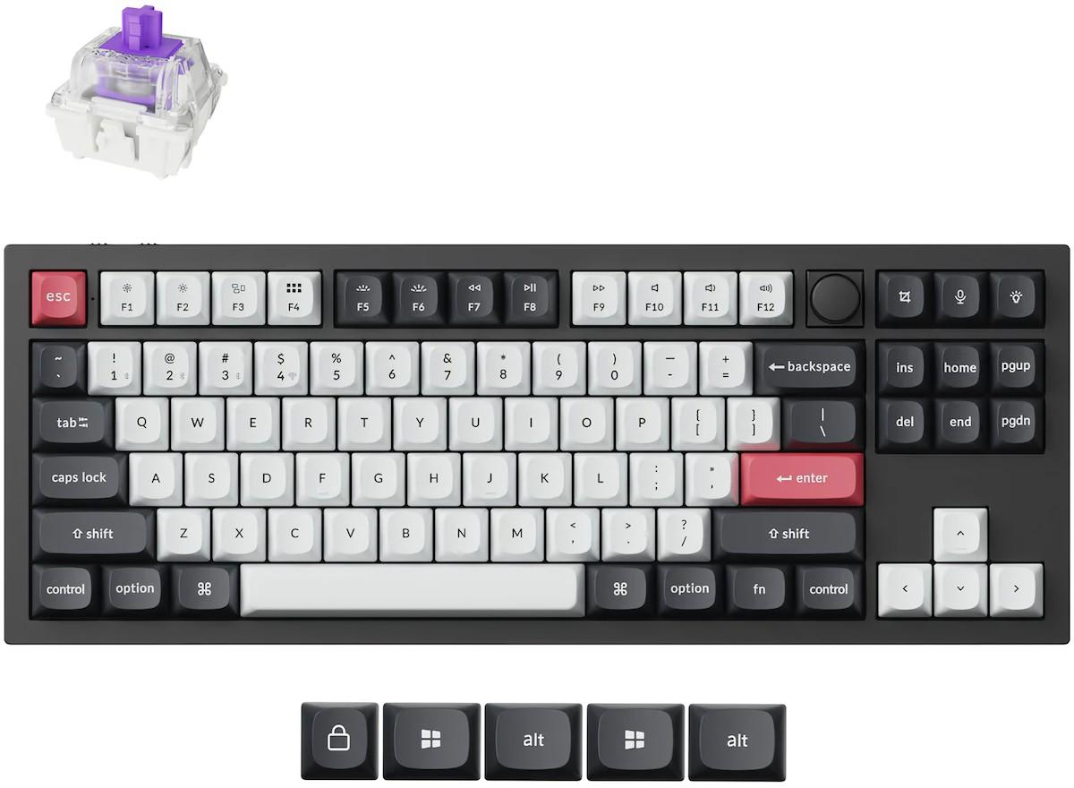 Игровая клавиатура Keychron Q3 HE QMK Wireless (Q3H-M1)