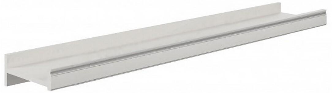 Полка на стену Yasen Whiite 160 Сосна Серебряная