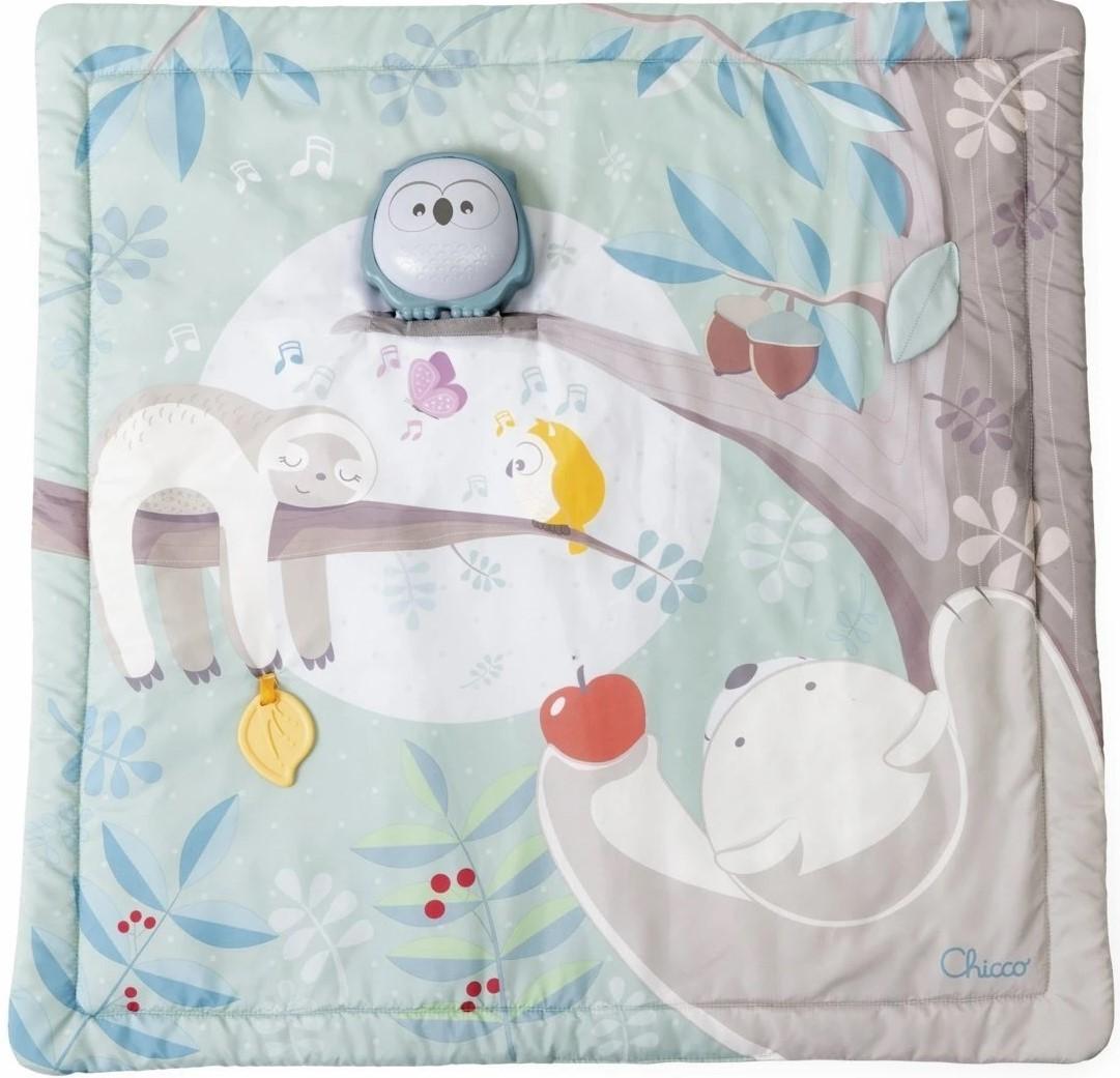Коврик для детей Chicco 2 в 1 Owl Green