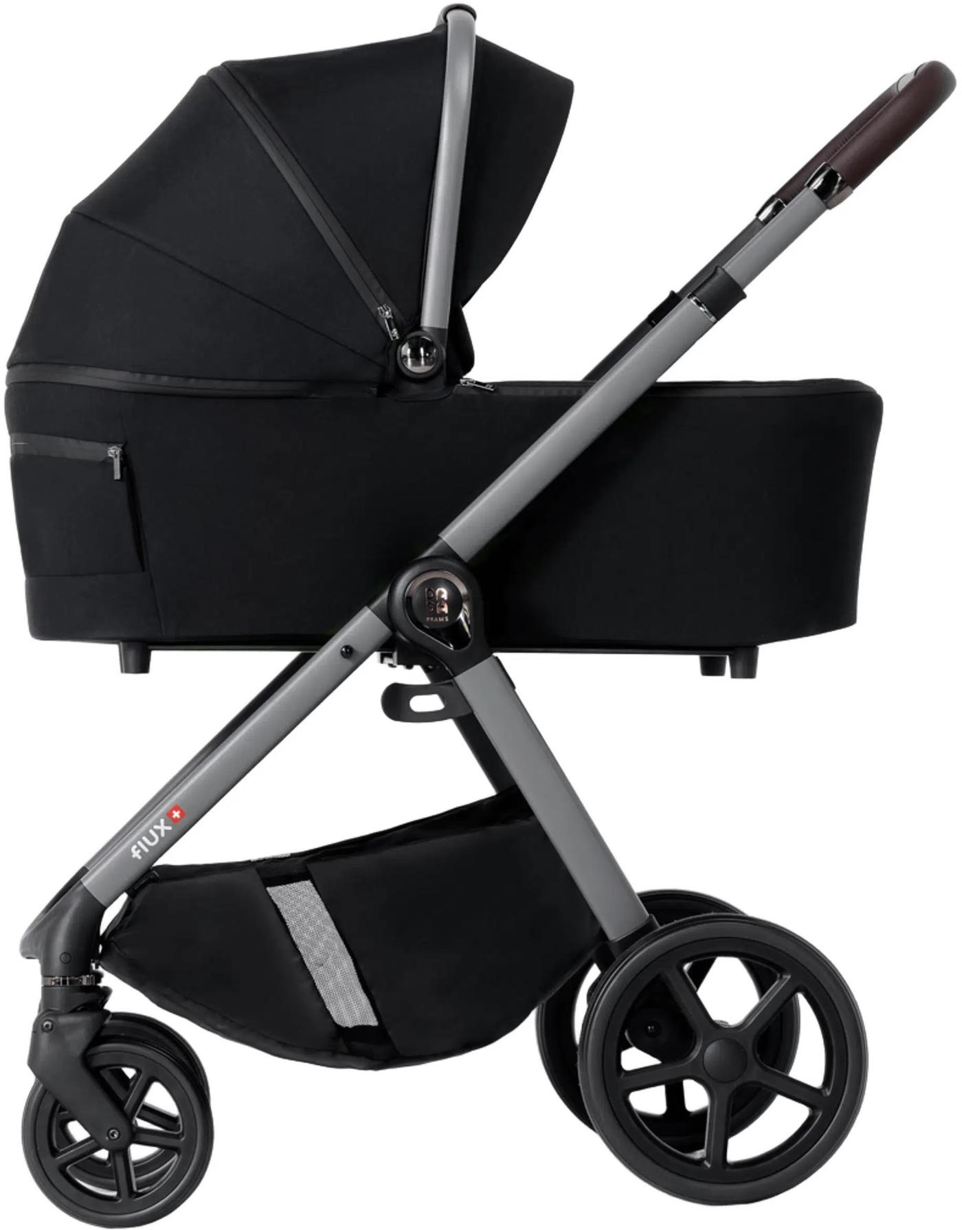 Коляска 2 в 1 Dada Prams Flux Black