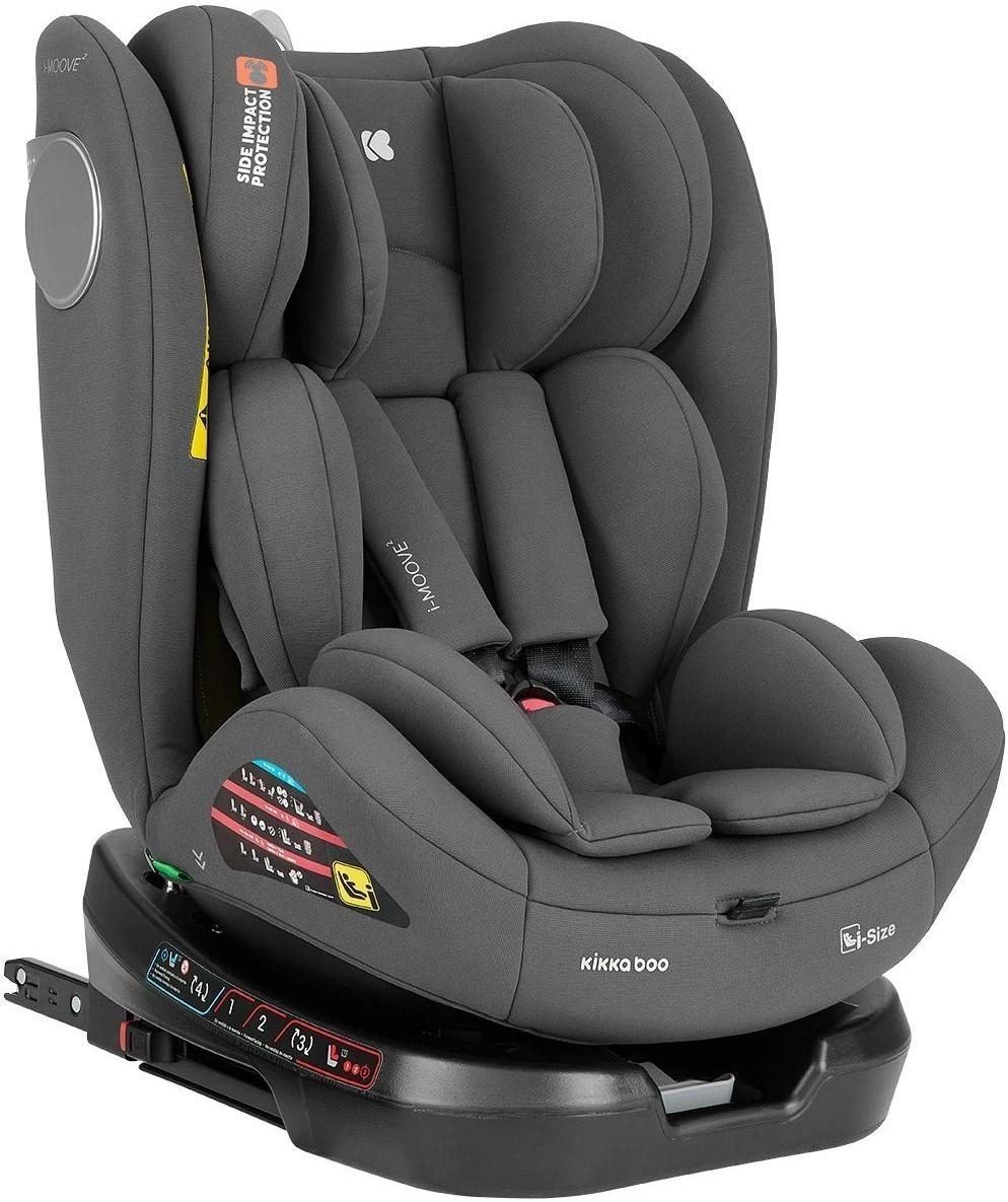 Детское автокресло Kikka Boo i-Moove 2 Dark Grey