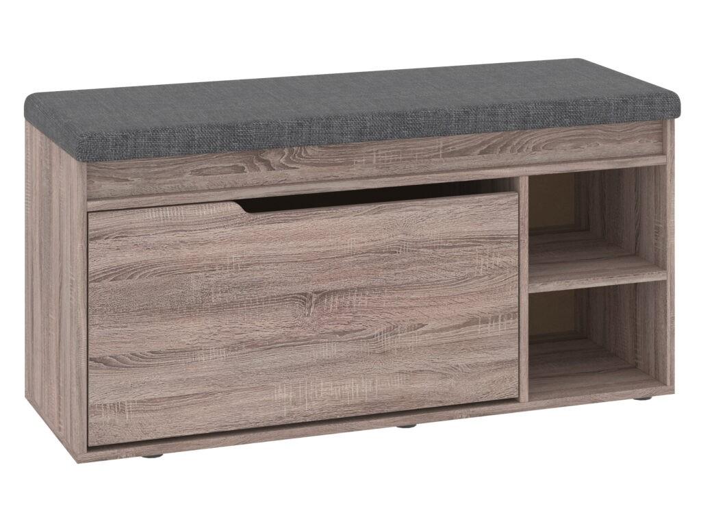 Dulap pentru incaltaminte Pehotin B-4A Trufe/Savana Dark Grey