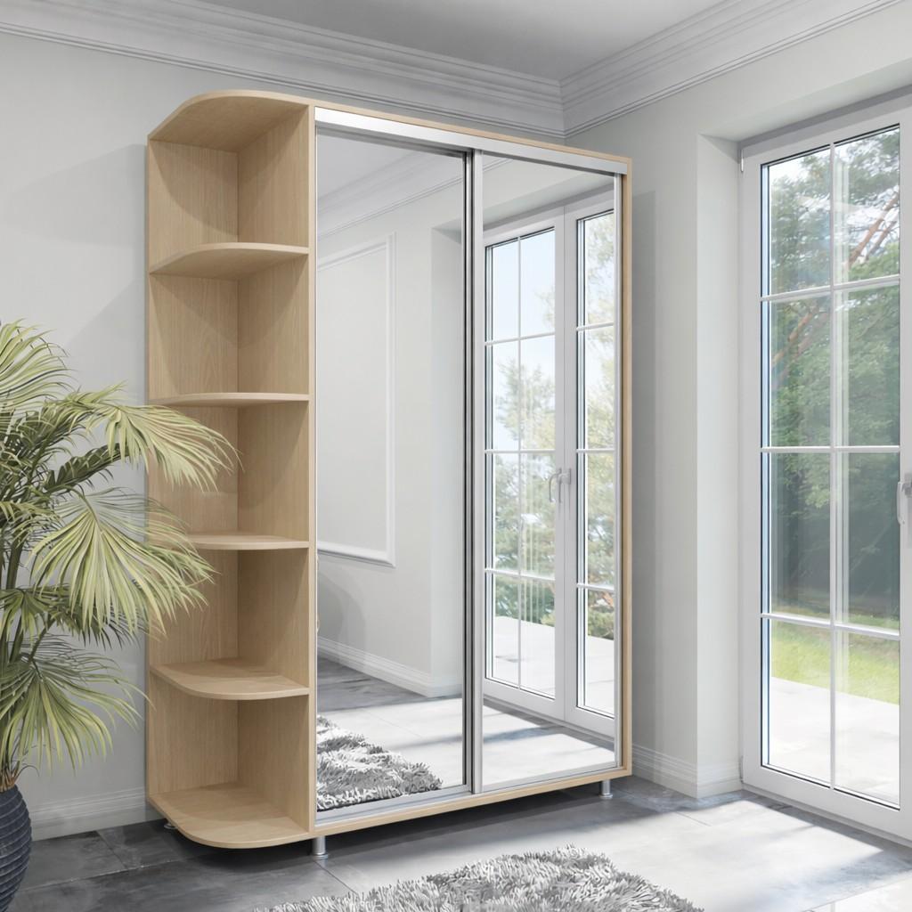 Шкаф-купе Arta Mobilei Armadio J1510 Дуб Феррара + Угловая Полка