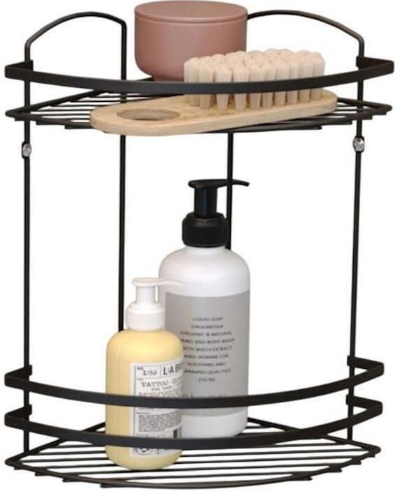 Полка для ванных комнат TEKNOTEL LM008 Black