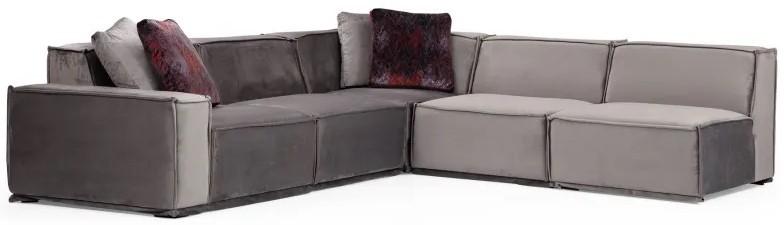 Canapea coltar Trendy Lego Corner 4 Gri