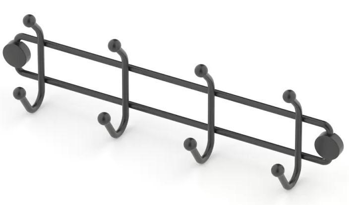 Вешалка для ванной TEKNOTEL MG794 Black