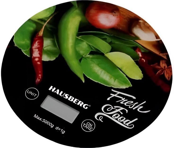 Весы кухонные HAUSBERG HB-6010NG+DS