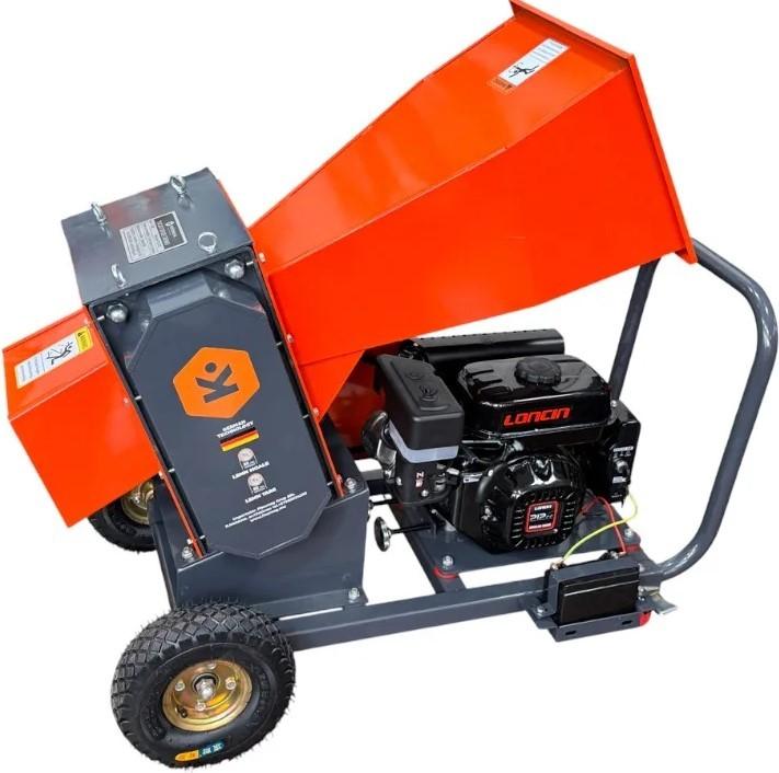 Садовый измельчитель веток Kronava KV-80BD запуск с ключа