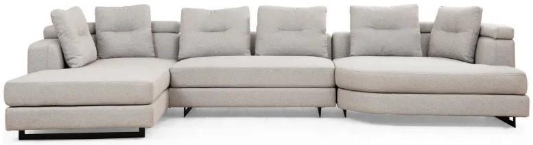 Canapea coltar Trendy Padova 2 Stanga Gri deschis