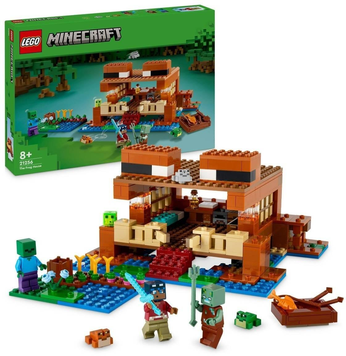 Конструктор LEGO Minecraft The Frog House 21256