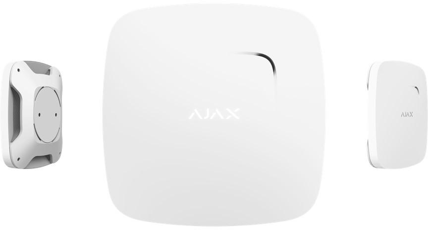 Умный датчик Ajax FireProtect Plus White