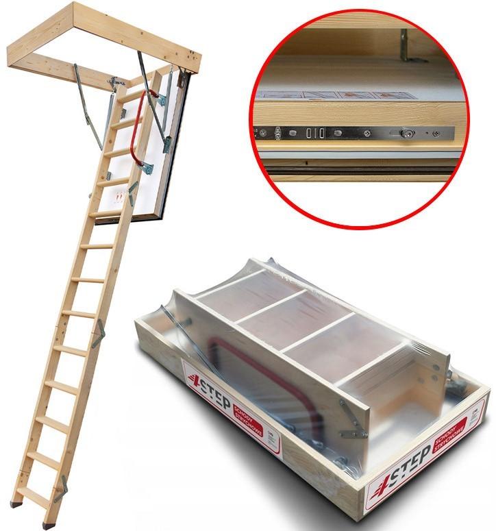 Чердачная лестница 4STEP NORDIC 120x70x275