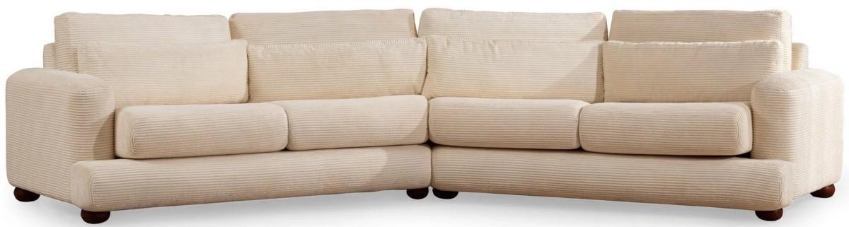 Диван Trendy River 4 Левый Бежевый