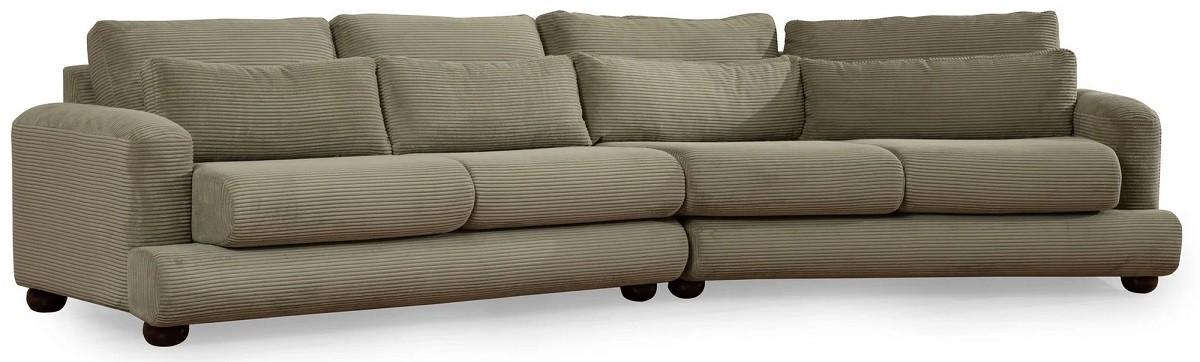 Canapea Trendy River 4 Verde