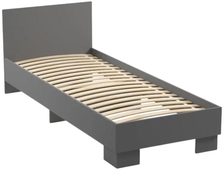 Детская кровать ML Mobila Тина 80 Серый Графит