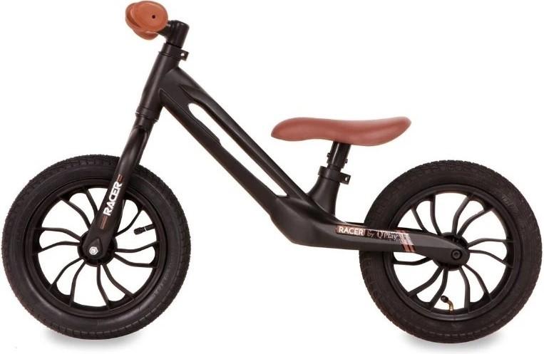 Bicicleta fara pedale QPlay Racer Brown