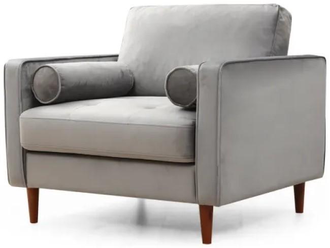 Fotoliu Trendy Roma Gri deschis