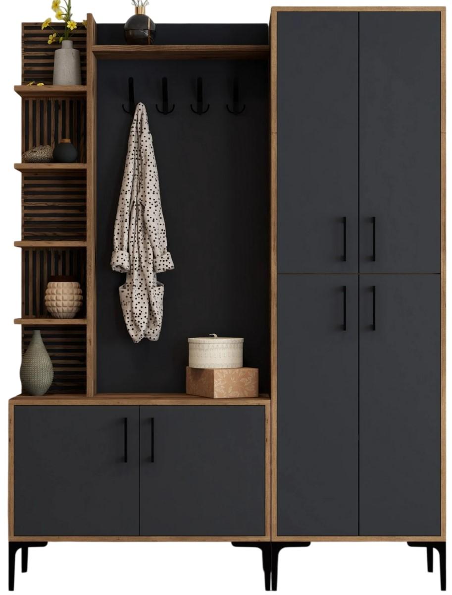 Antreu Trendy Viyana Da Nuc (Maro)/Antracit (Gri)