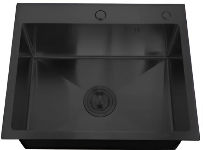 Кухонная мойка Bohm SUS304 58x43x21.5 NANO-BLACK